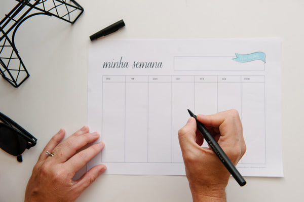 Freebie Calendário 2018 + Planner semanal