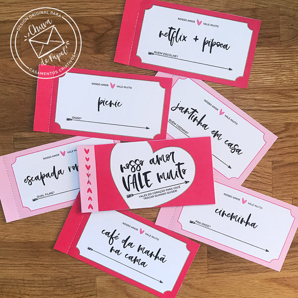 Freebie! Vale para Dia dos Namorados