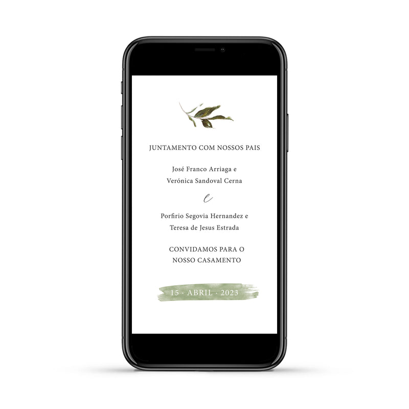 Convite Digital com links