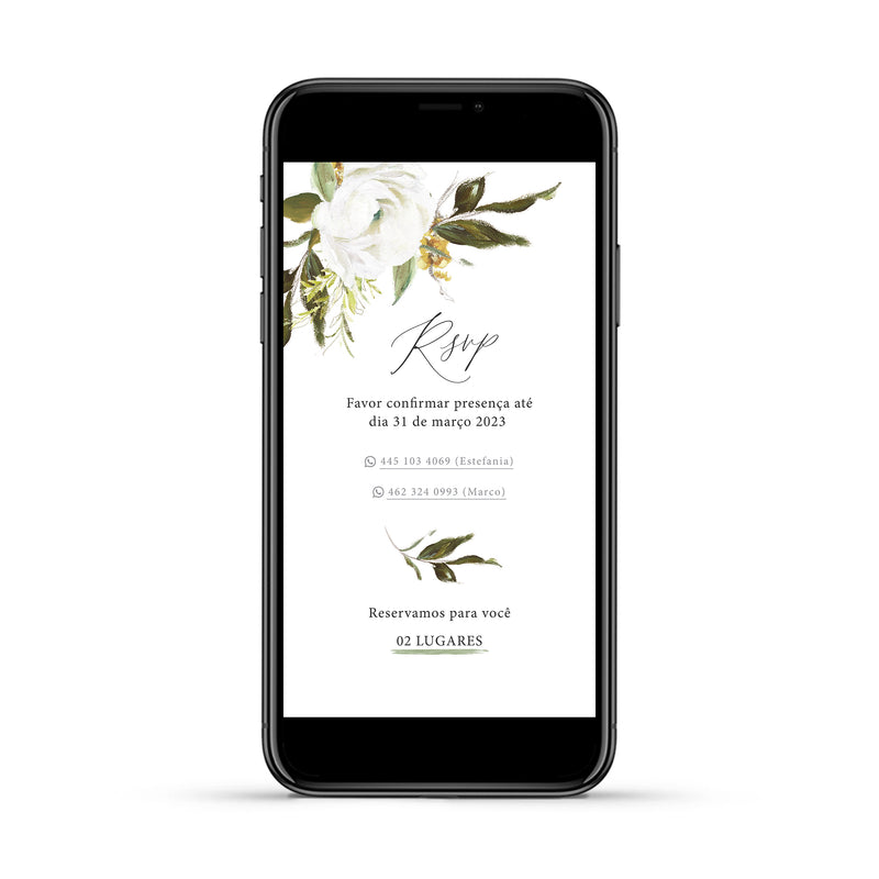 Convite Digital com links