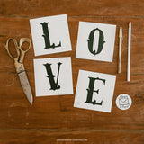 BANDEIROLA LOVE
