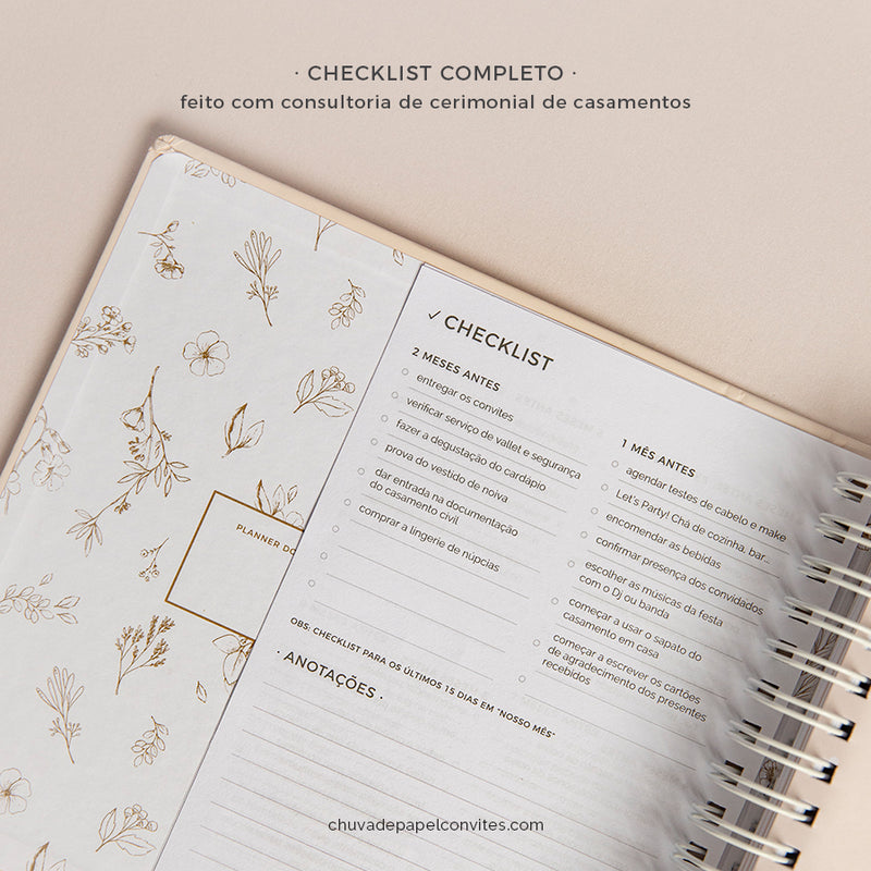 PLANNER DO NOSSO CASAMENTO ®